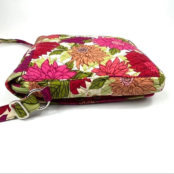 Vera Bradley Hello Dahlia lg hipster messenger bag - Picture 12 of 16